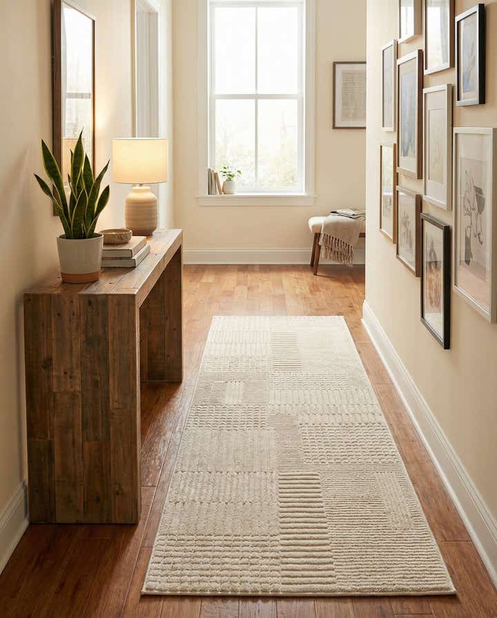 2' 2 x 6' Textura Designer Runner Rug