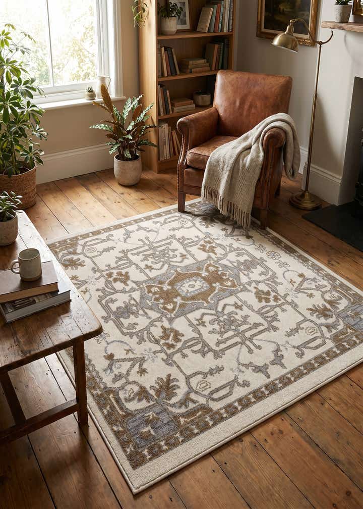 5' x 5' Grand Tradition Square Rug
