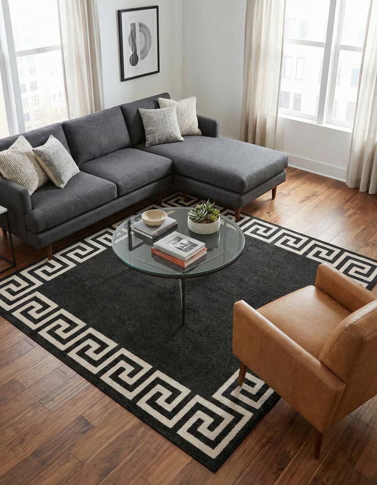 Detail image of 7' 10 x 7' 10 Hera Square Rug