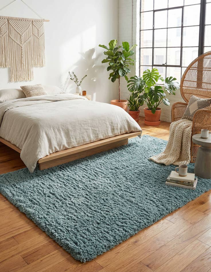 Detail image of 6' x 9' Infinity Shag Rug