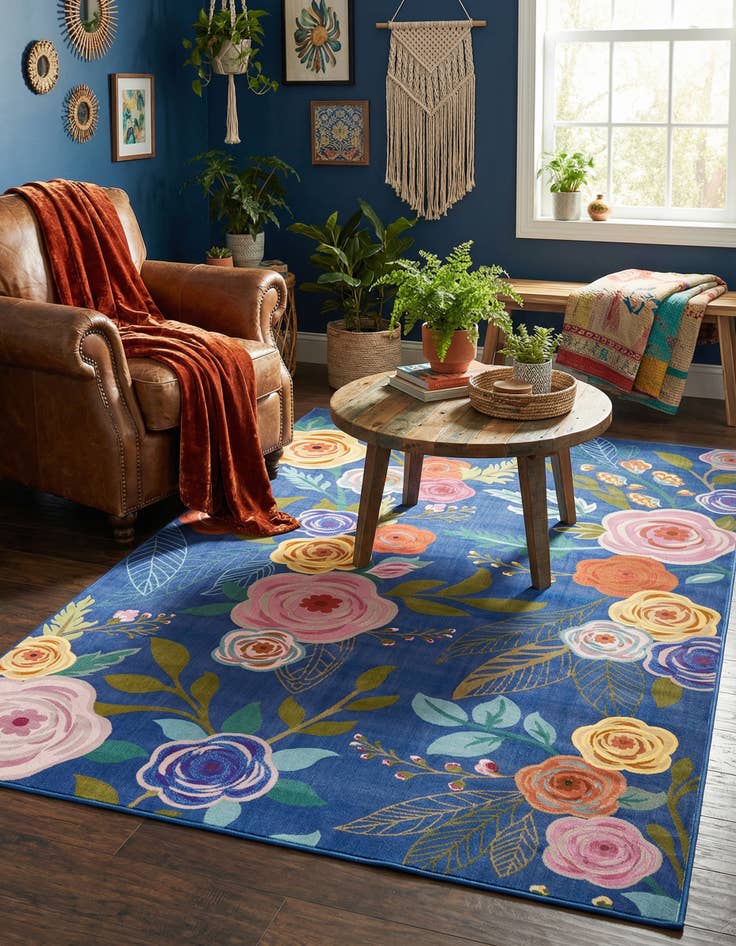 Detail image of 5' 3 x 7' 10 Blossom Rug