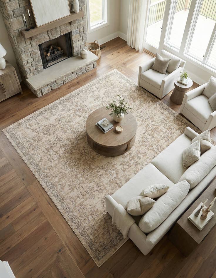 Detail image of 10' x 10' Oregon Square Rug