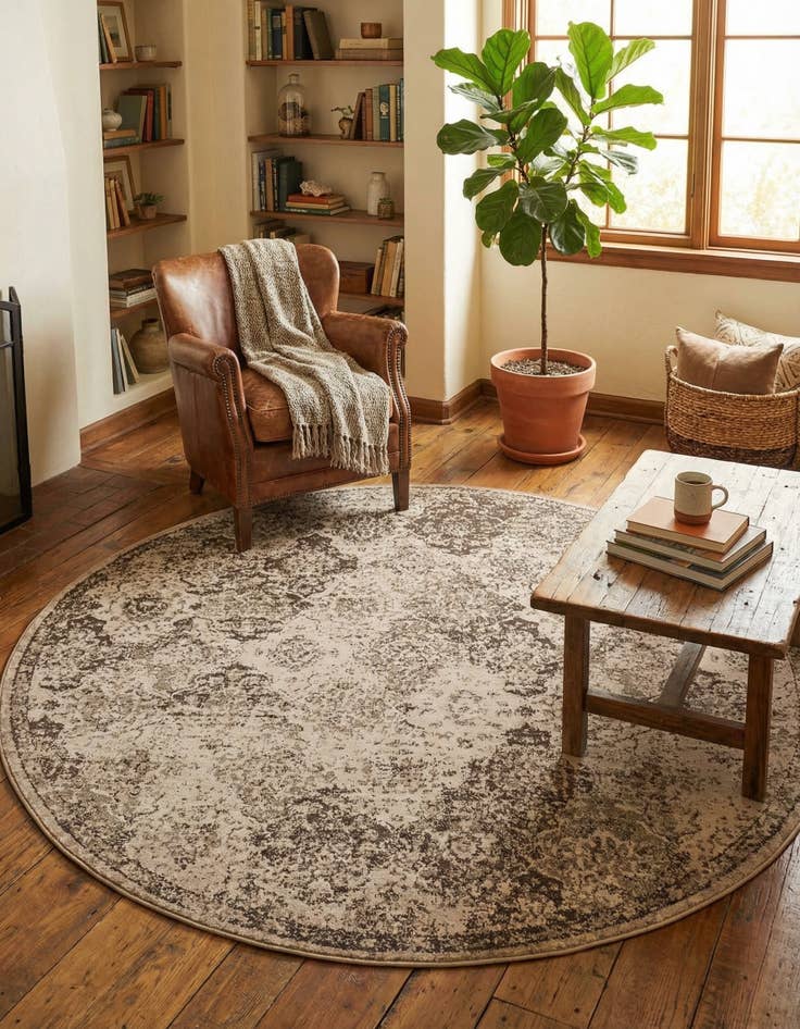 Detail image of 8' x 8' Sahara Round Rug