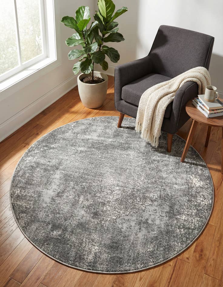 Detail image of 7' x 7' Oregon Round Rug