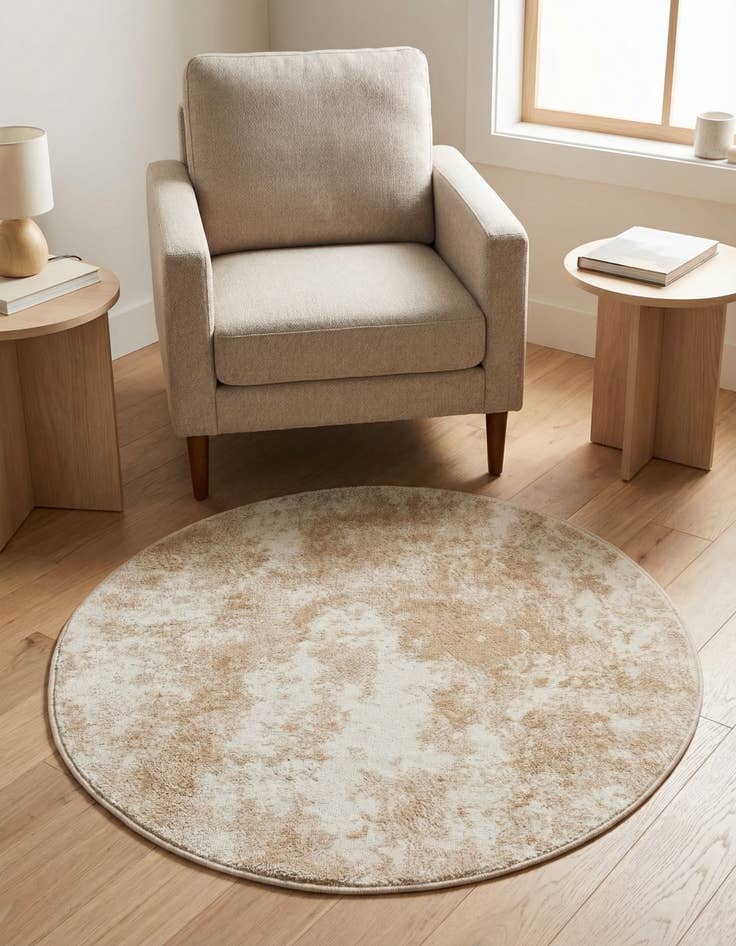 Detail image of 3' x 3' Aurora Round Rug