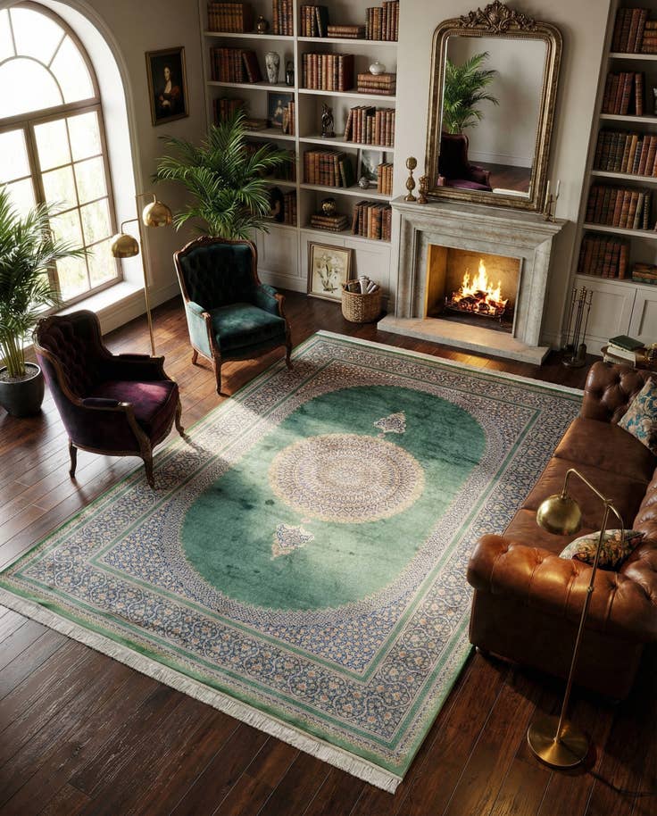 Detail image of 6' 7 x 9' 10 Kalopsia Rug