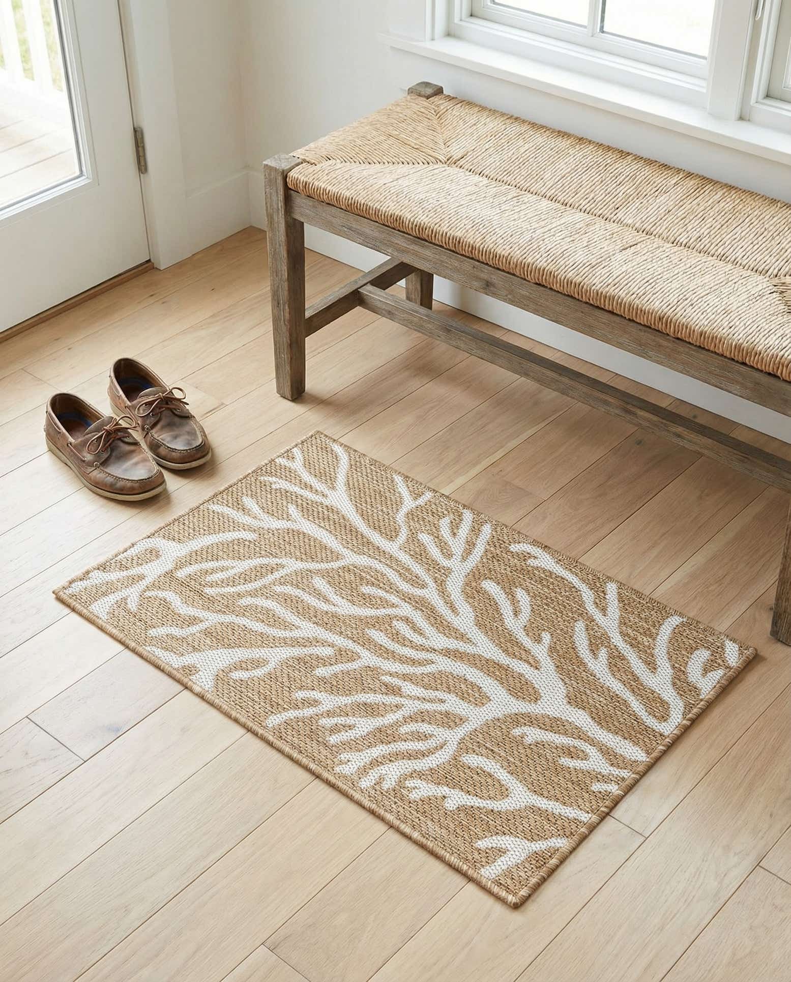 2' x 3' Easy-Clean Coastal Indoor / Outdoor Rug