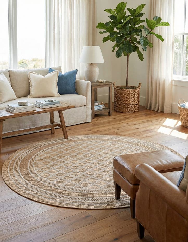 7' 10 x 7' 10 Easy-Clean Lattice Indoor / Outdoo...