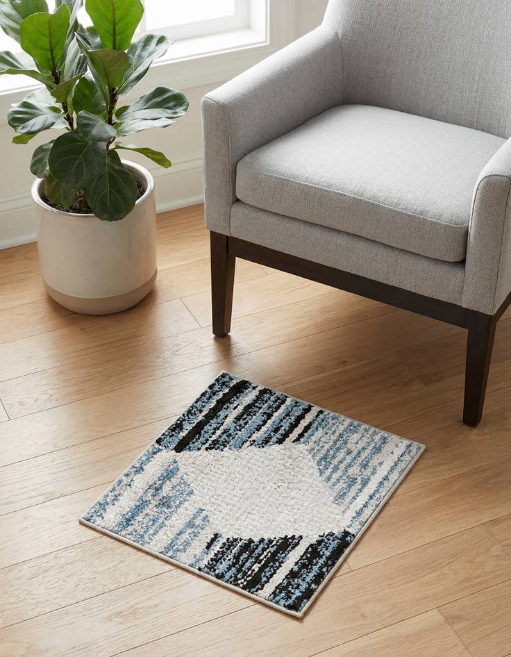 Detail image of 1' 4 x 1' 4 Aramis Sample Rug