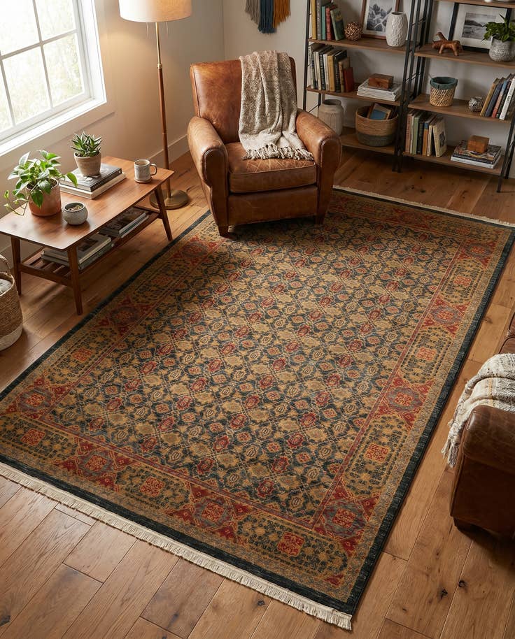 Detail image of 5' x 8' Mamluk Rug