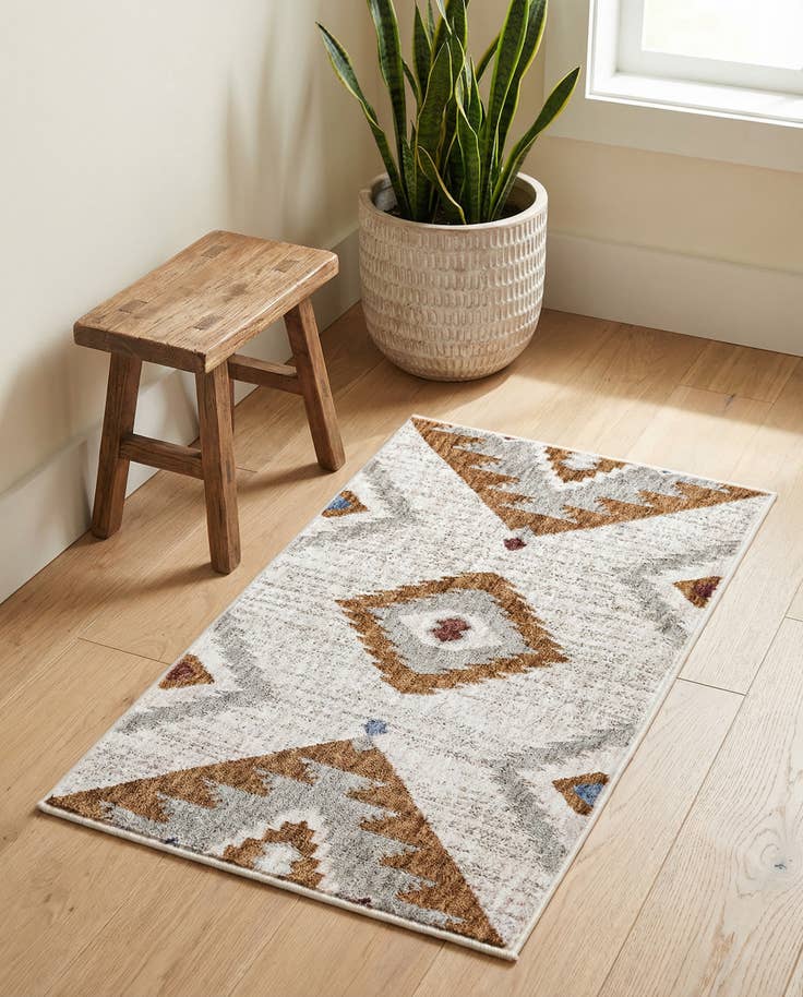Detail image of 2' x 3' Eco Southwestern Rug