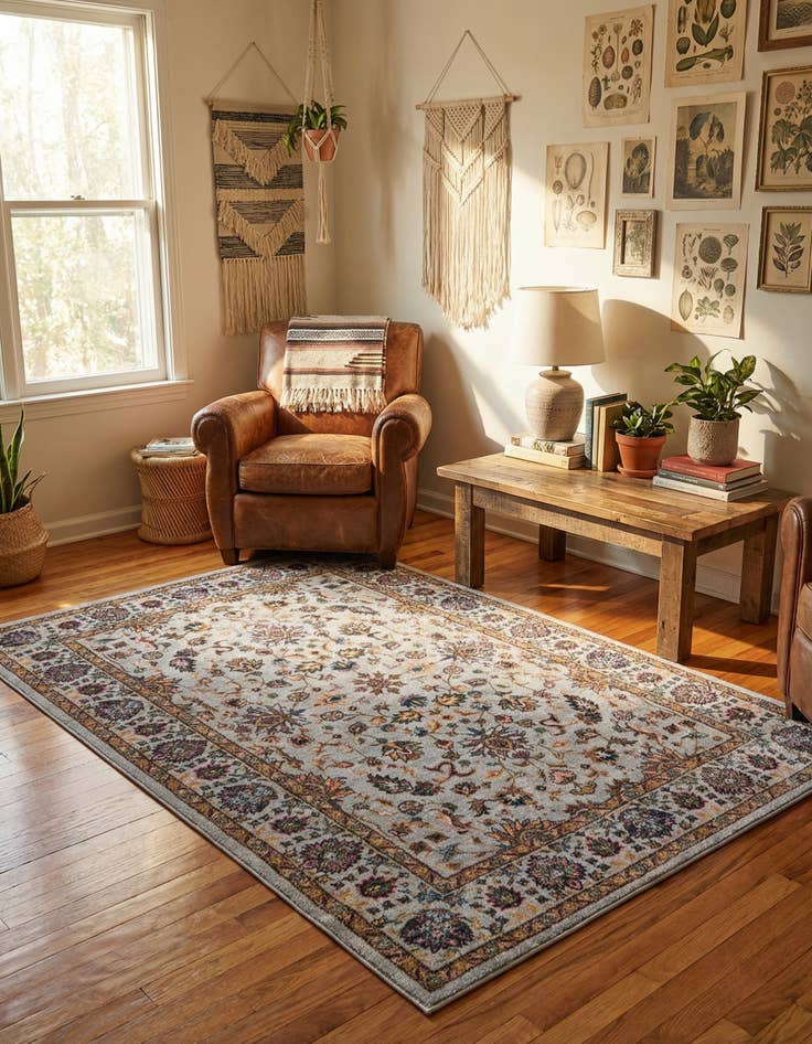 Detail image of 5' 3 x 7' 9 Medina Rug