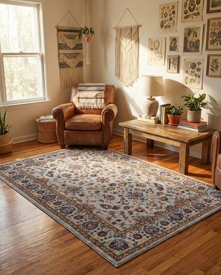 Detail image of 5' 3 x 7' 9 Medina Rug