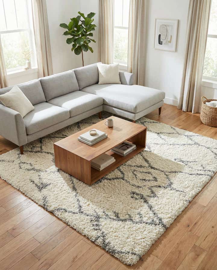 8' x 8' Infinity Shag Square Rug