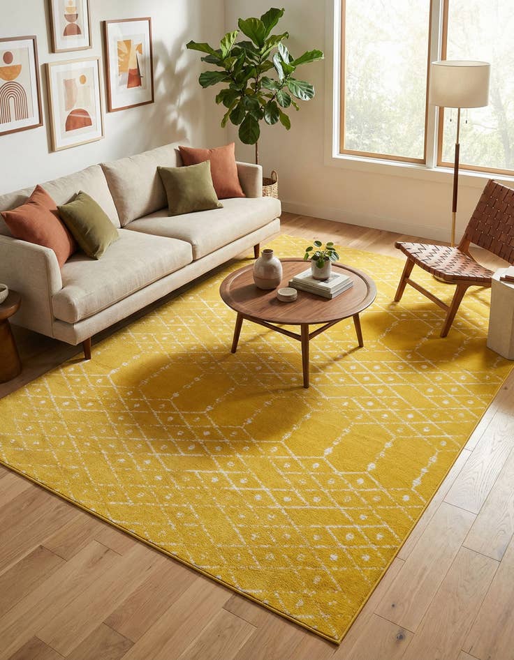 Detail image of 7' x 10' Paxon Trellis Rug