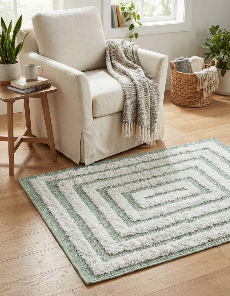 Detail image of 2' 3 x 3' Sabrina Soto Casa Toluca Rug