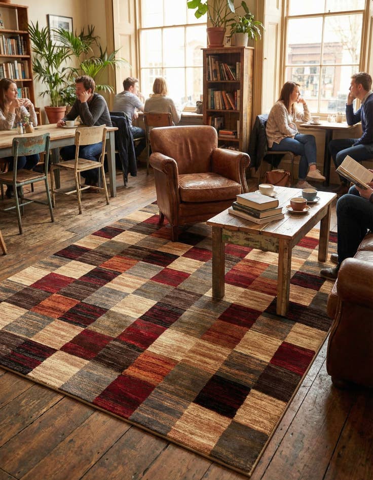 Detail image of 7' 10 x 10' Cafe Rug