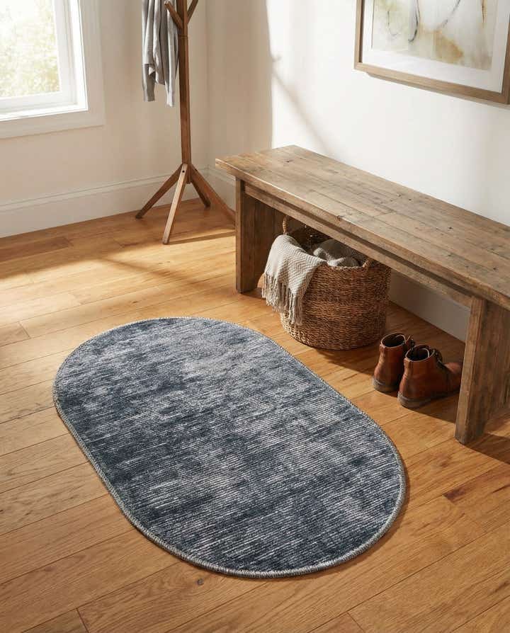 60cm x 90cm Asha Tapis Ovale