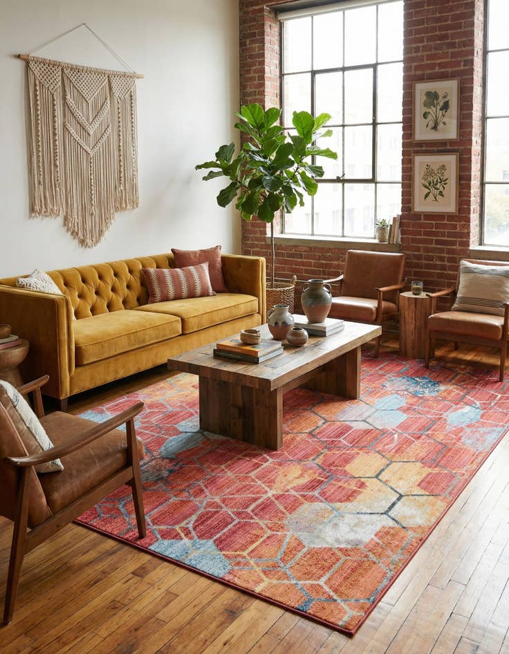 Detail image of 8' x 11' Andromeda Rug