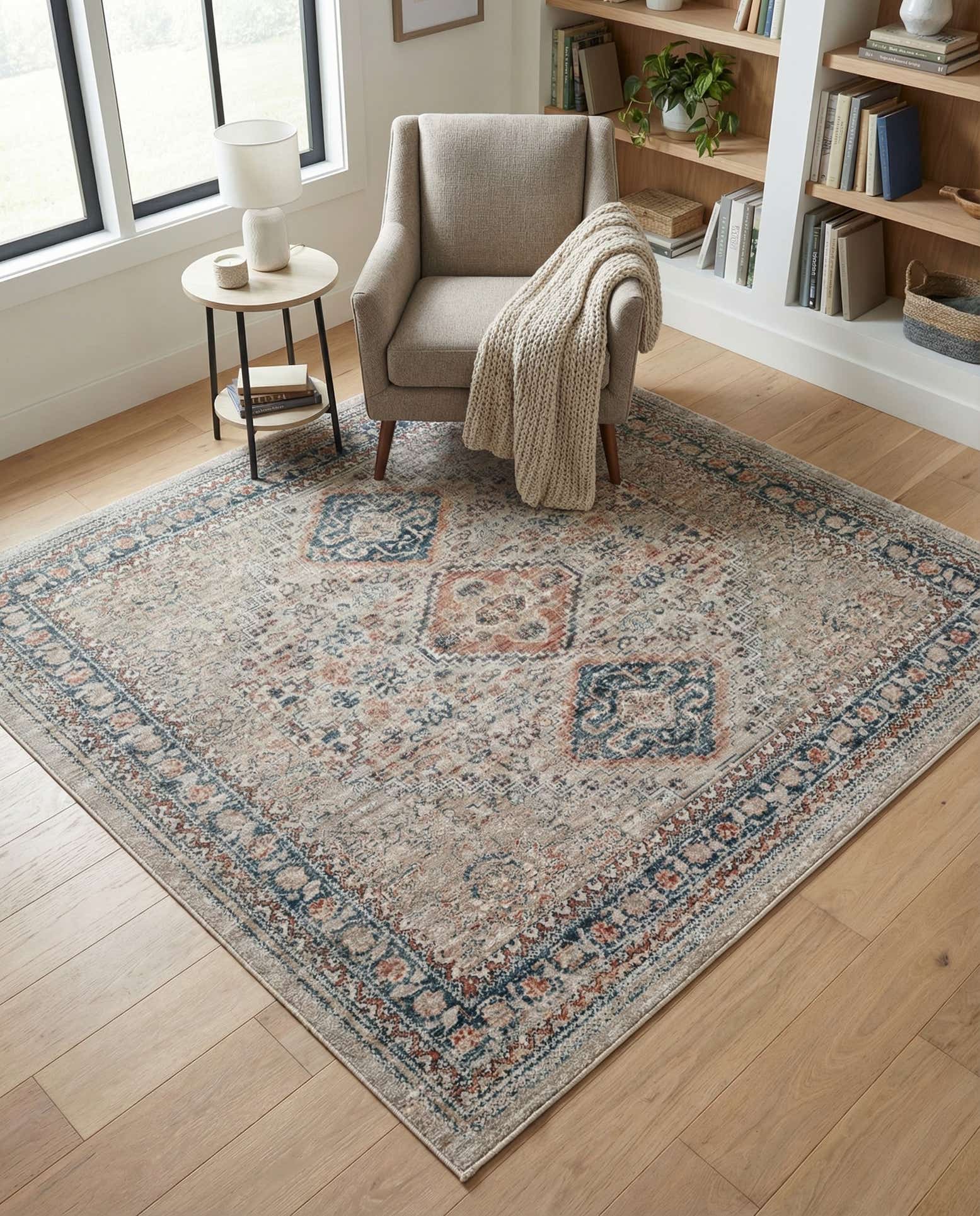 5' 3 x 5' 3 Newport Square Rug