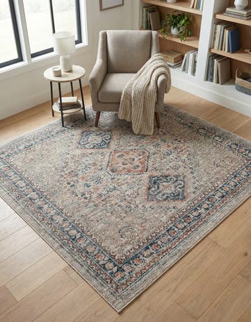 5' 3 x 5' 3 Newport Square Rug