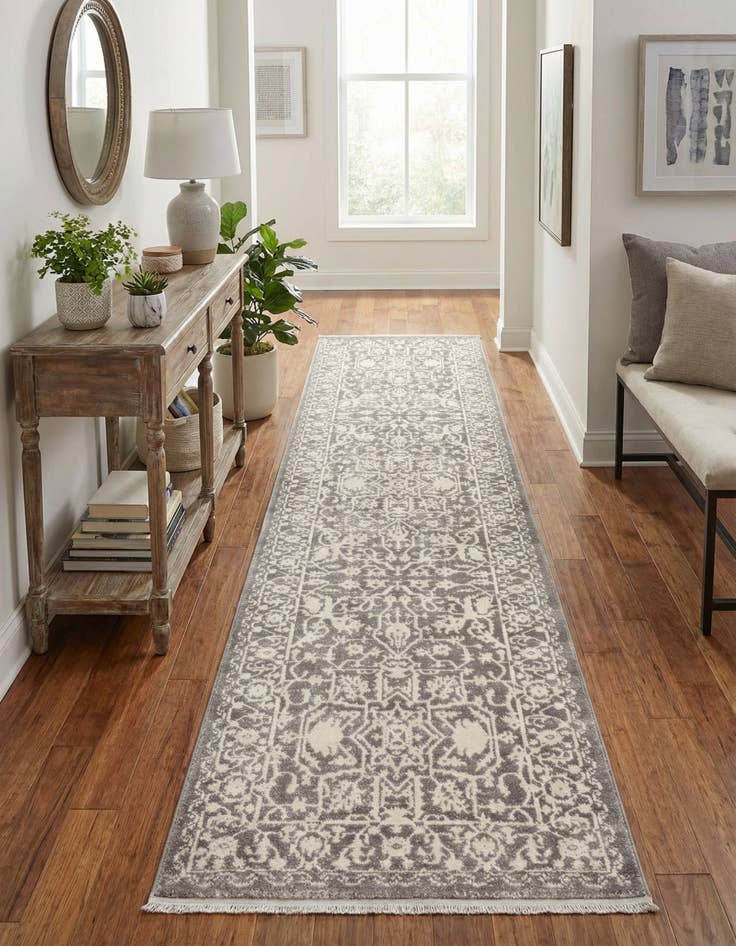 Detail image of 2' 7 x 10' Modern Classical Runner Rug