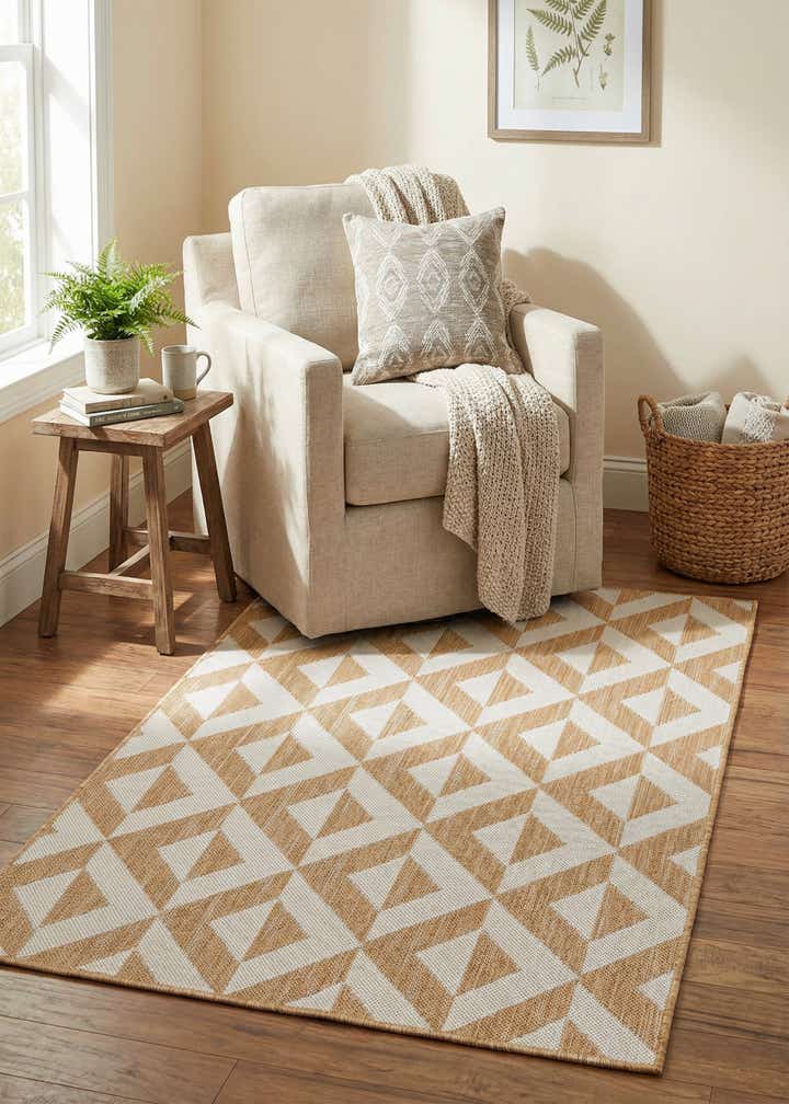 3' x 5' 3 Easy-Clean Jill Zarin Napa Indoor / Outdoor Rug