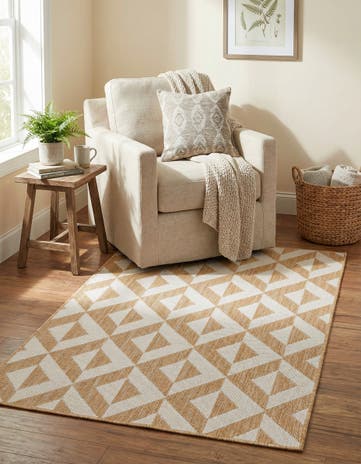 3' x 5' 3 Easy-Clean Jill Zarin Napa Indoor / Outdoor Rug