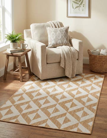 3' x 5' 3 Easy-Clean Jill Zarin Napa Indoor / Outdoor Rug