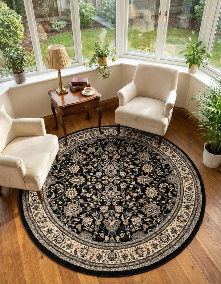 Detail image of 7' 10 x 7' 10 Yasmin Round Rug