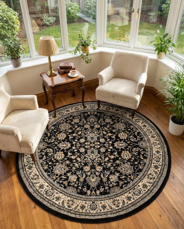 7' 10 x 7' 10 Yasmin Round Rug