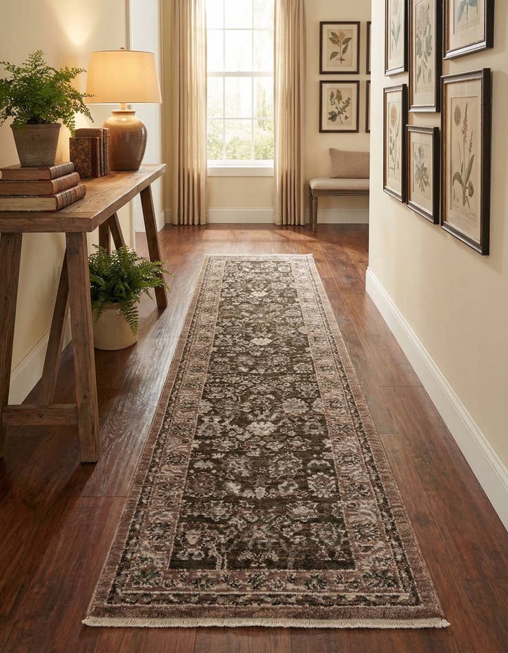 Detail image of 2' 7 x 12' 6 Grand Tradition Rug