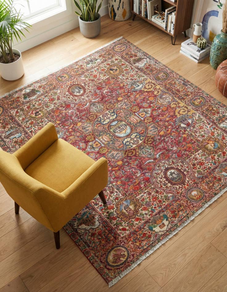 Detail image of 5' 1 x 5' 1 Boutique Square Rug