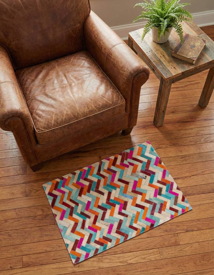 Detail image of 2' x 3' Cowhide Rug