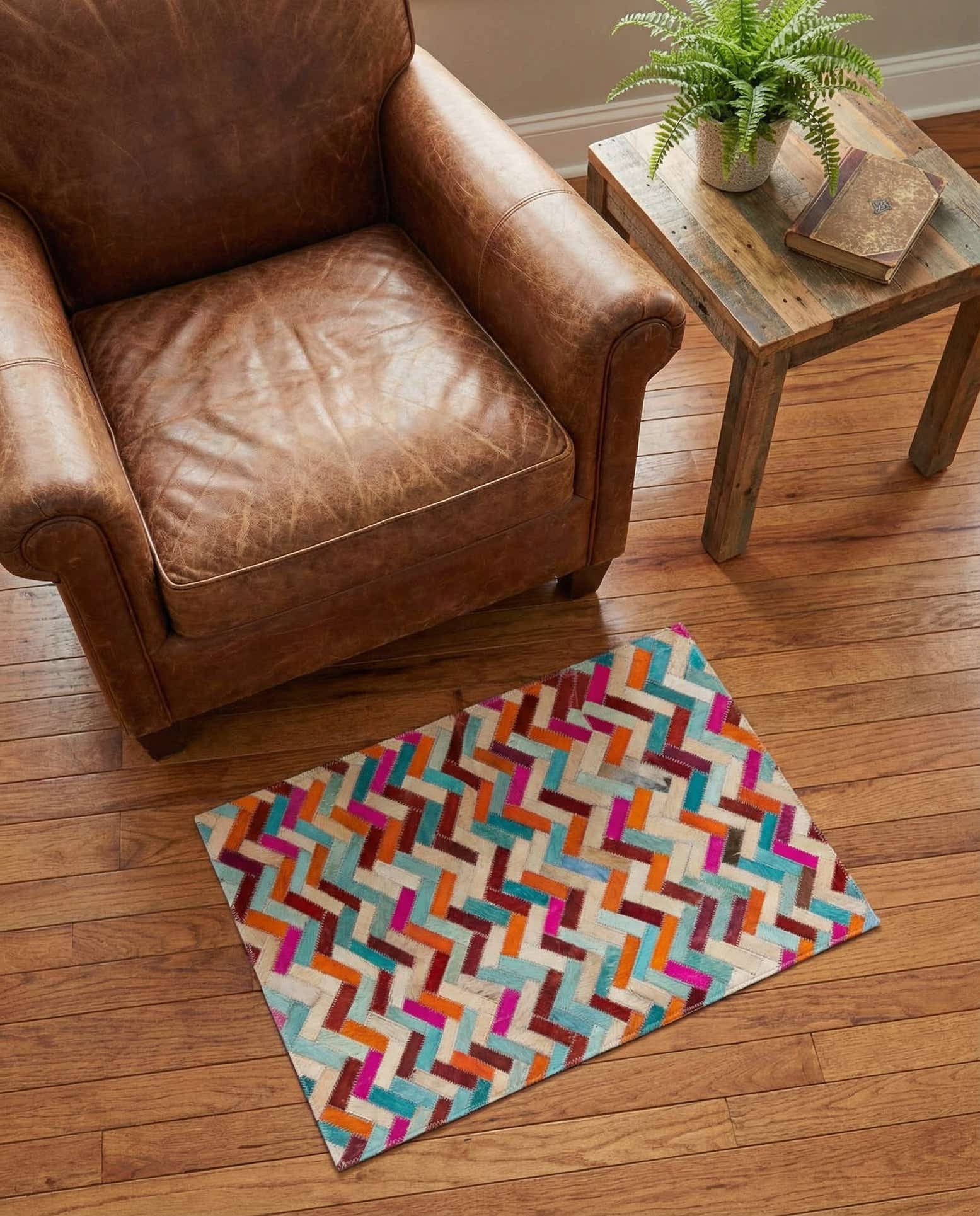 2' x 3' Cowhide Rug