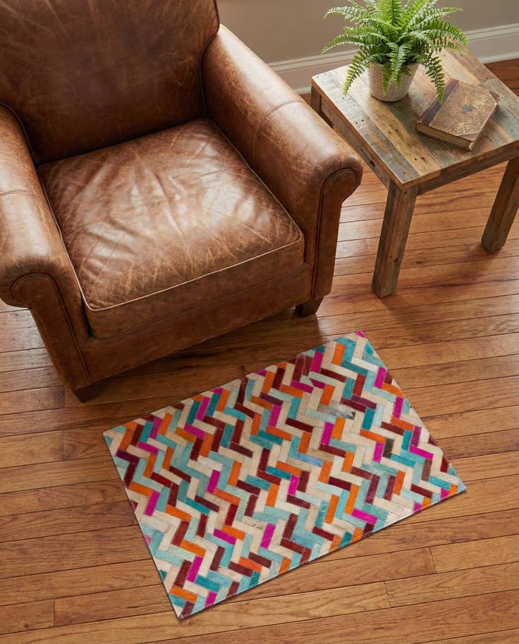 Detail image of 2' x 3' Cowhide Rug
