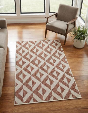 3' x 5' 3 Easy-Clean Jill Zarin Napa Indoor / Outdoor Rug