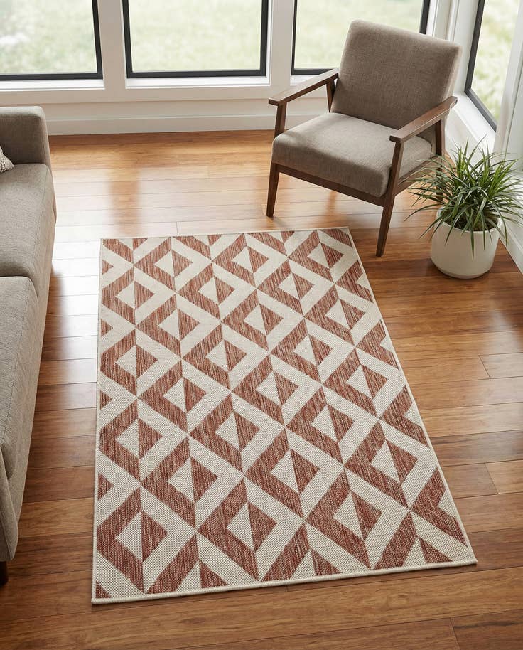 Detail image of 3' x 5' 3 Easy-Clean Jill Zarin Napa Indoor / Outdoor Rug
