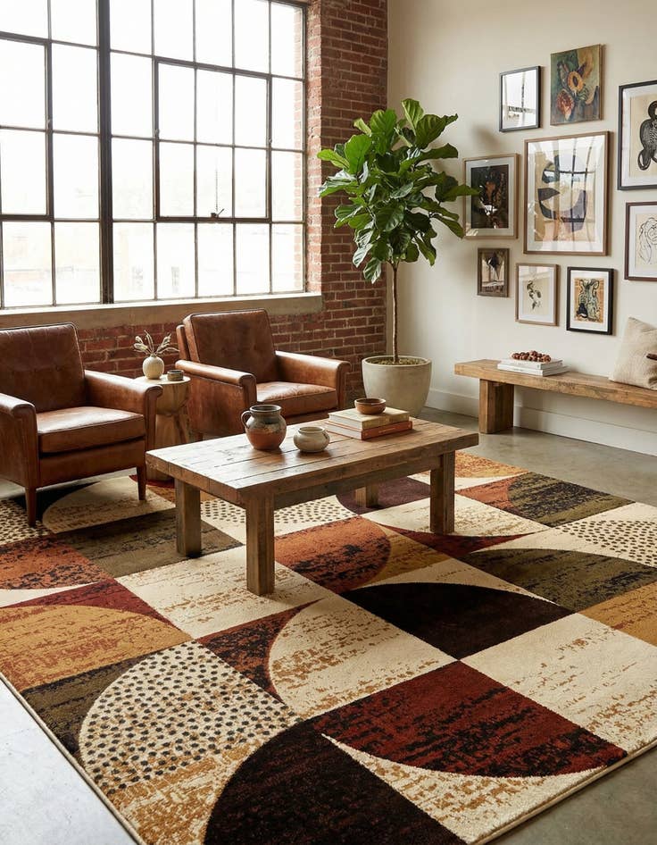 Detail image of 10' x 10' Cafe Square Rug