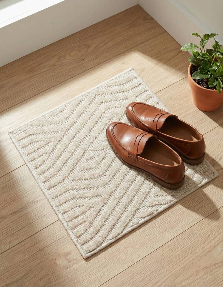 Detail image of 1' 8 x 1' 8 Washable Sabrina Soto Hudson Indoor / Outdoor Sample Rug