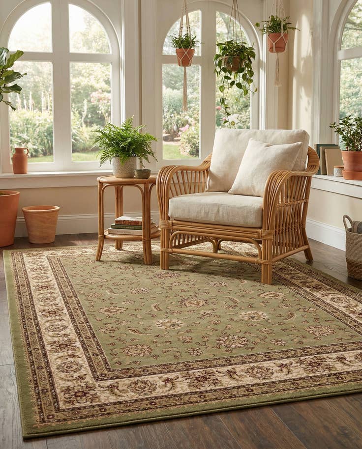 Detail image of 7' 10 x 11' Classic Agra Rug