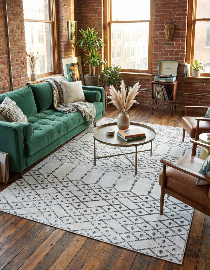 Detail image of 7' x 10' Paxon Trellis Rug