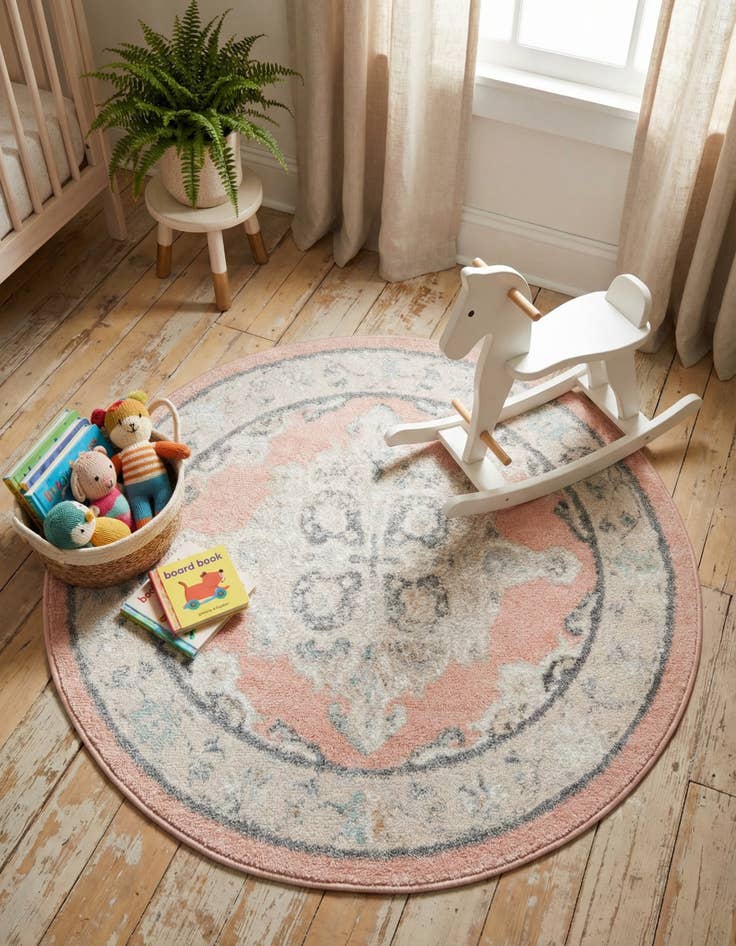 Detail image of 3' 3 x 3' 3 Parker Round Rug