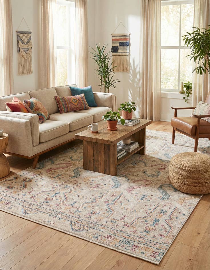 Detail image of 6' x 8' 9 Deepa Rug