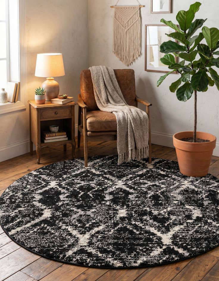 Detail image of 5' x 5' Tucson Round Rug