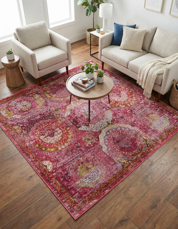 Detail image of 6' x 6' Havana Square Rug