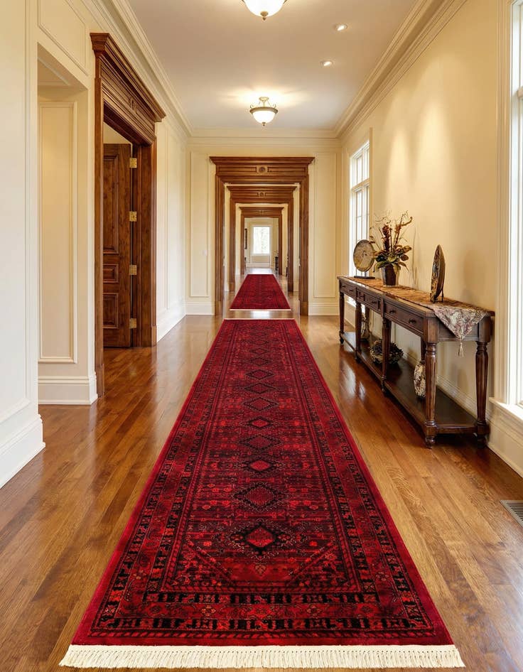 Detail image of 3' 3 x 16' 5 Bokhara Runner Rug