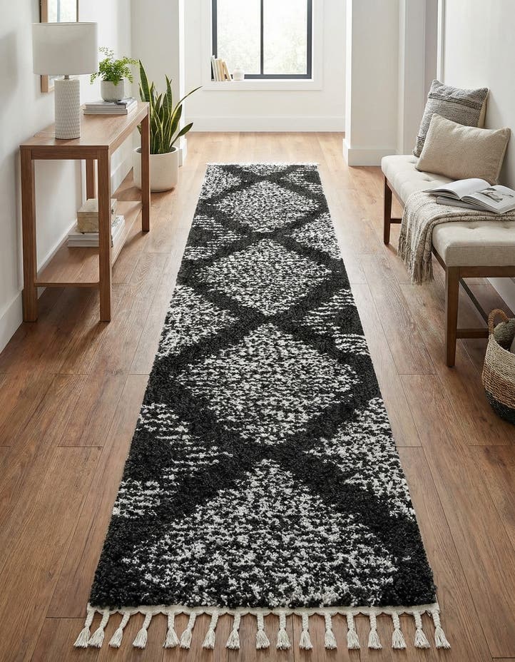 2' 7 x 12' Serenity Shag Runner Rug