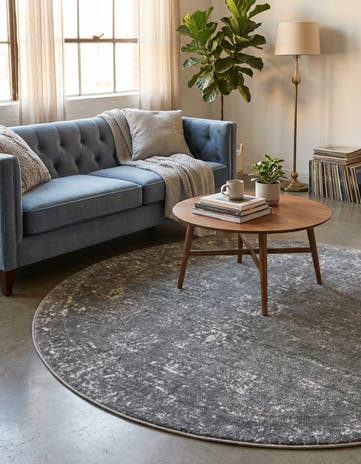 6' x 6' Monte Carlo Round Rug