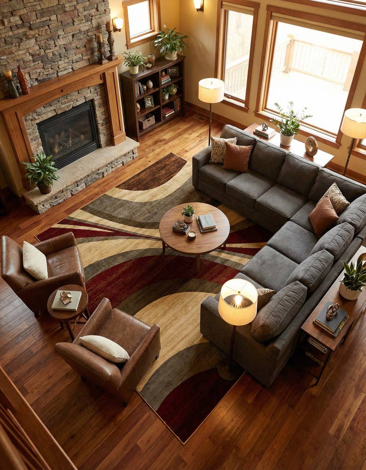 Detail image of 9' x 12' Cafe Rug